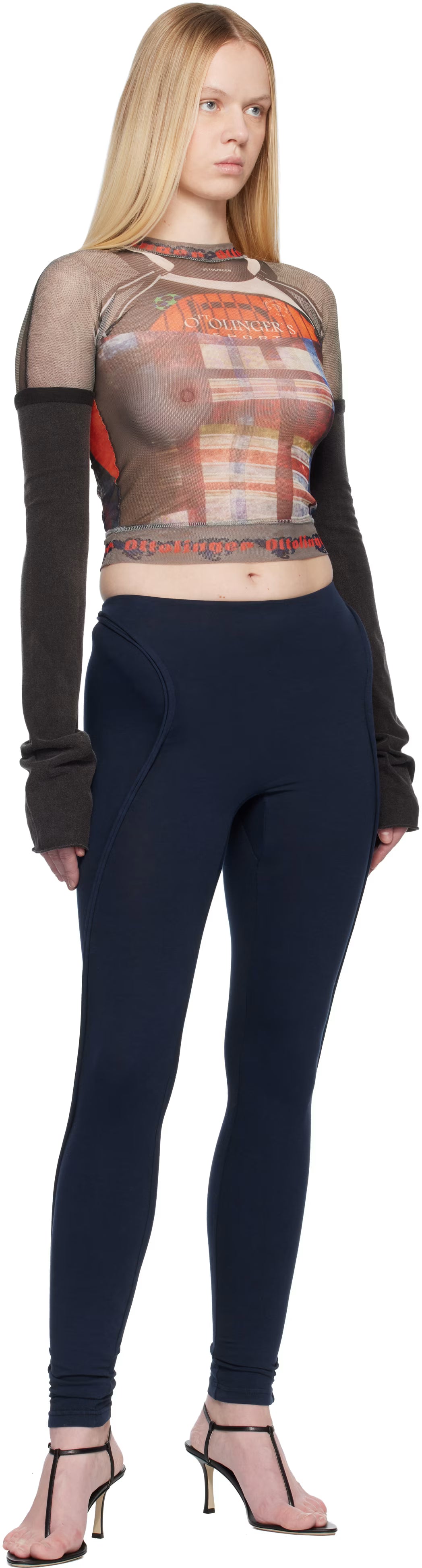 Mesh Hybrid Longsleeve - Racing Plaid