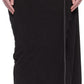 Slitted Maxi Skirt - Black Wash