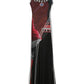 Mesh Maxi Dress - Soccer Print