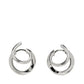 Stellar Hoops Silver