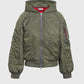 Penny Spring Bomber Jacket Moss