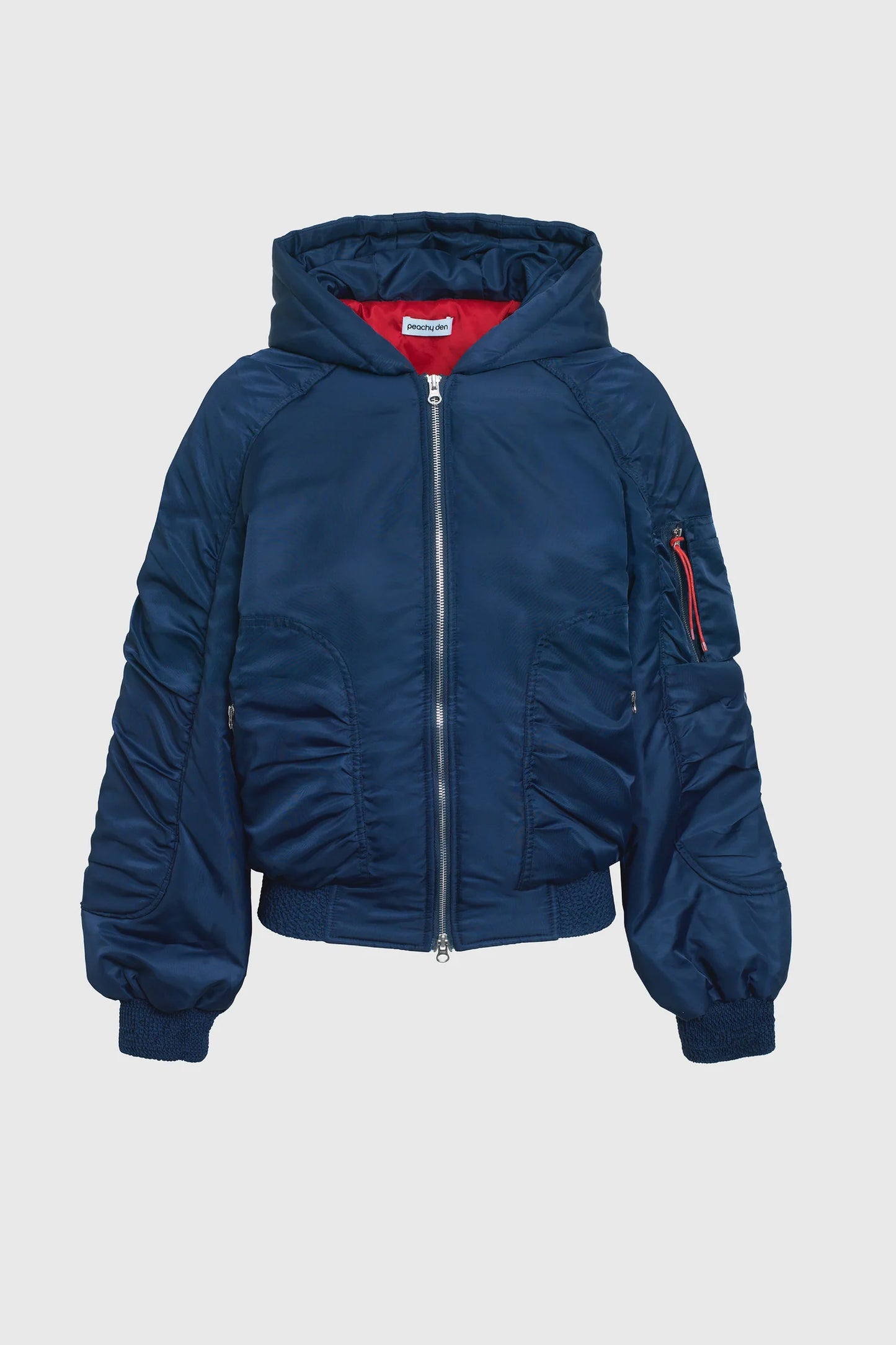 Penny Spring Bomber Jacket Navy