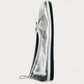 Rosalind Shimmer Silver Leather Ballet Flats