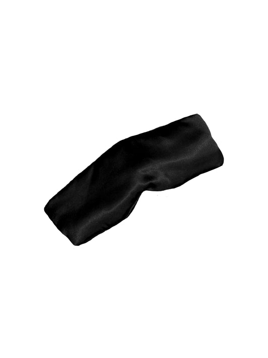 Satin Sleep Mask Black