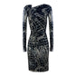 The Element Dress in Snake Rhinestone