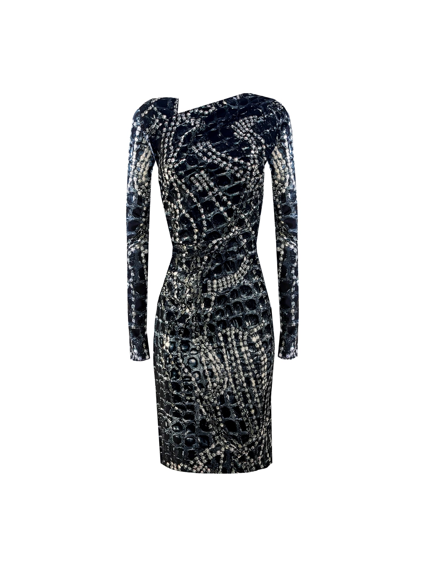 The Element Dress in Snake Rhinestone