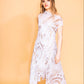 The Iris Dress in Pearl Lace