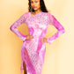 The Element Dress in Pink Flamingo