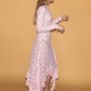 Butterfly Dress in Pink Lace