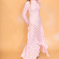 Butterfly Dress in Pink Lace