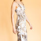 The Flamingo Dress in Gold Rush