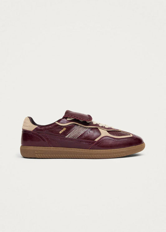 Tb.490 Club Onix Deep Burgundy Leather Sneakers