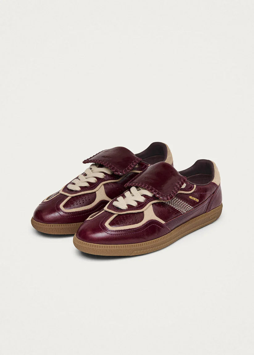 Tb.490 Club Onix Deep Burgundy Leather Sneakers
