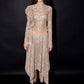 The Frill Skirt in Beige