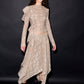 The Frill Skirt in Beige