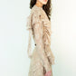 The Frill Top in Beige Lace