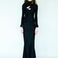 The Twisted Top in Black