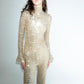 The Gold Sequin Top