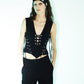 The Black Tied Vest