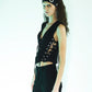 The Black Tied Vest