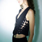 The Black Tied Vest