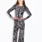 The Suit Trousers in Bronze Lace