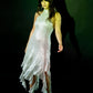 Rose Halter Dress in Mirror Sequin