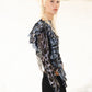 The Frill Top in Chains and Rhinestones