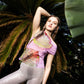 Asymmetric Top in Flamingo Flower