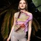 Asymmetric Top in Flamingo Flower