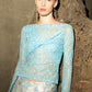 The Twin Top in Blue Lace