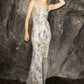 The Knot Maxi Dress in Silver Current