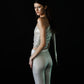The Mirror Sequin One Shoulder Frill Top