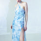 The Gathered Skirt in Seashell Sparkle