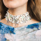 The Crochet Pearl Choker Seashell Sparkle