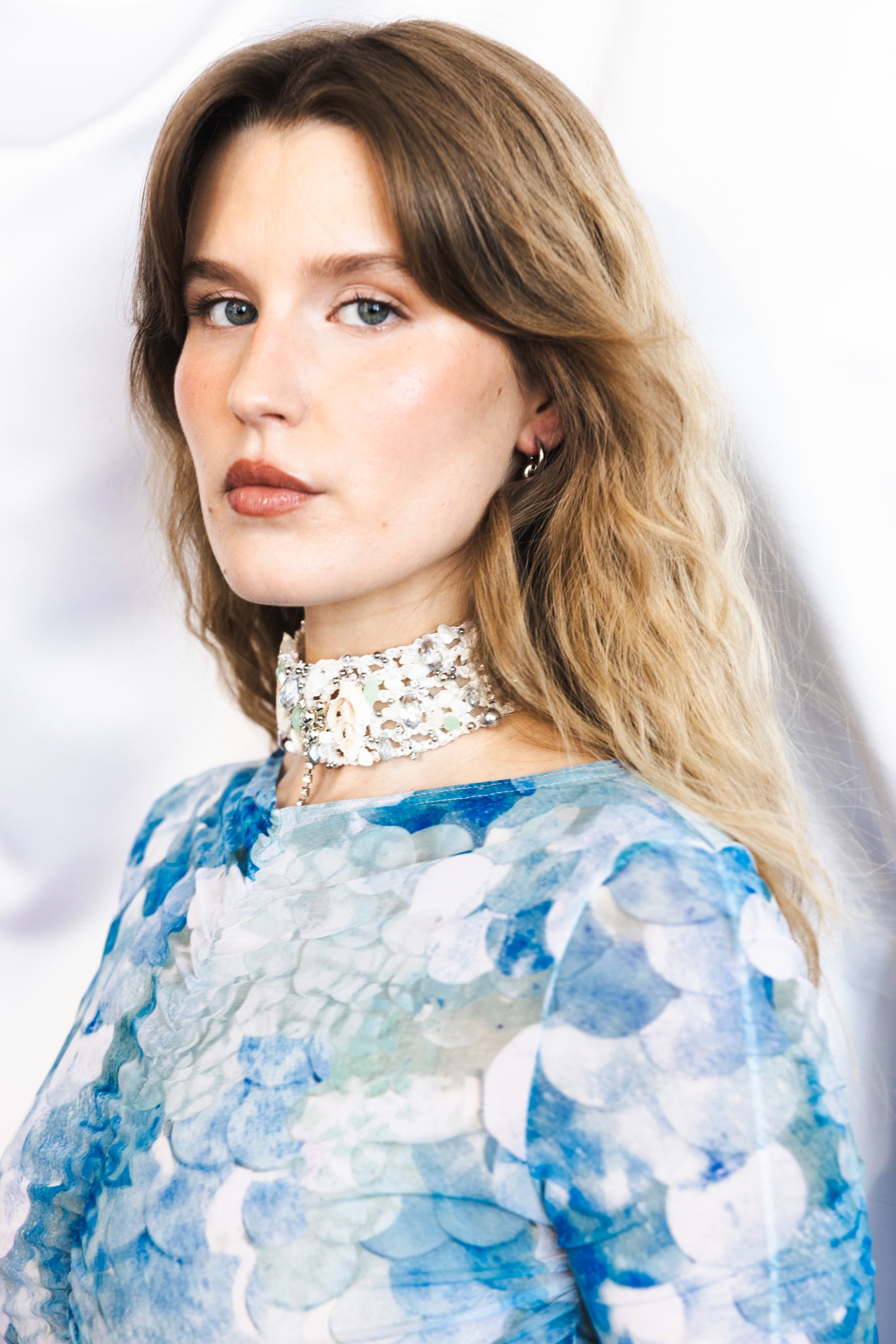 The Crochet Pearl Choker Seashell Sparkle