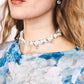 The Crochet Pearl Necklace in Seashell Sparkle