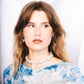 The Crochet Pearl Necklace in Seashell Sparkle