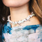 The Crochet Pearl Necklace in Seashell Sparkle