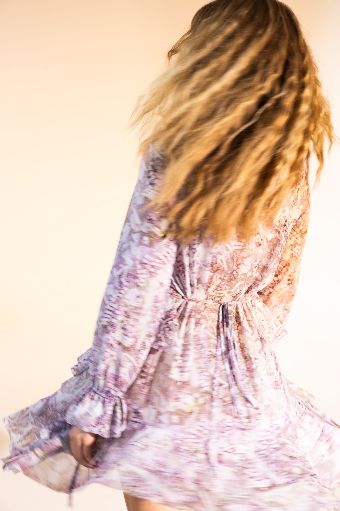 The Moonlight Dress in Pink Seashell