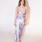 The Knot Maxi Dress in Coral Haze