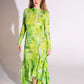 The Butterfly Dress in Electric Tide