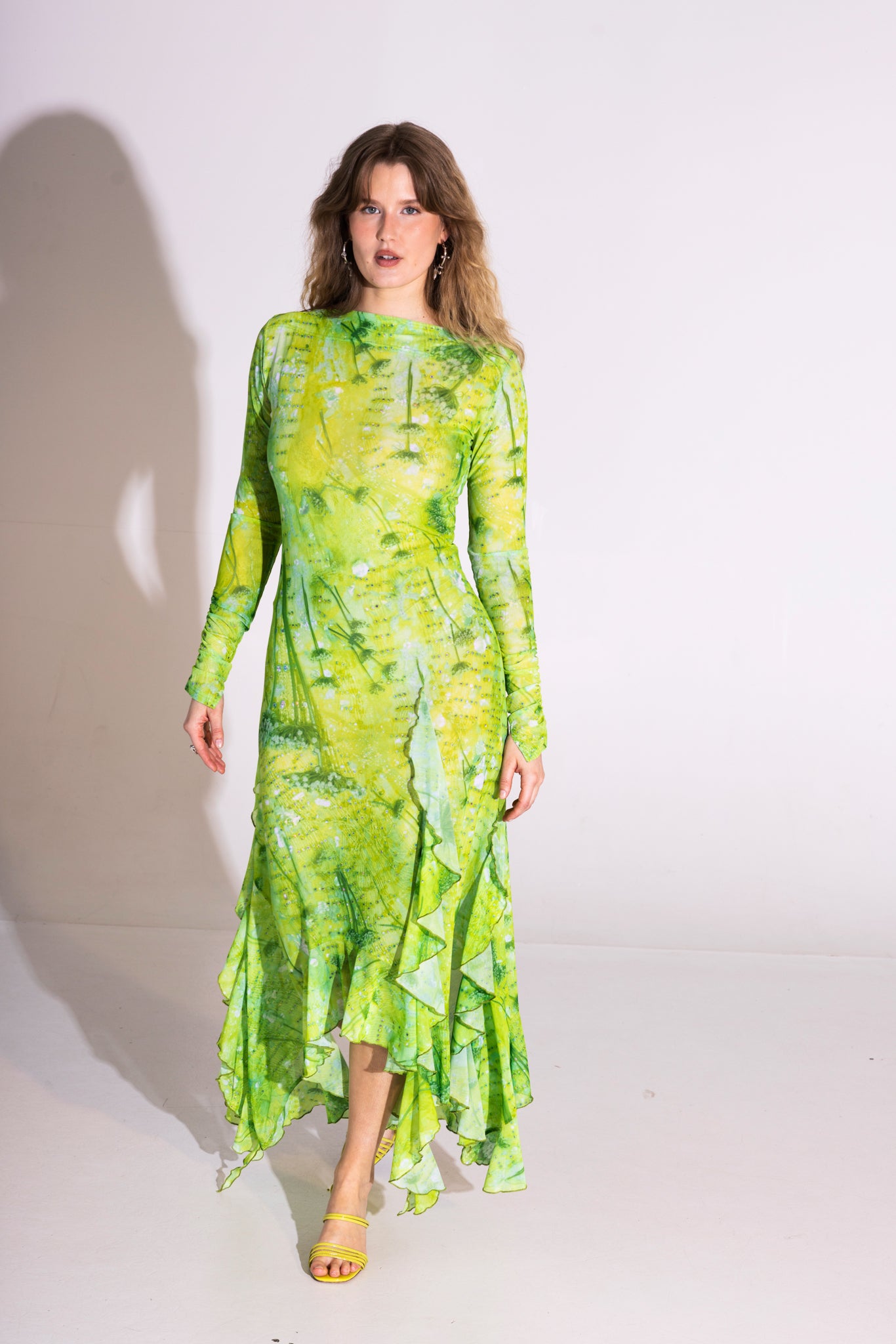 The Butterfly Dress in Electric Tide