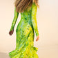 The Butterfly Dress in Electric Tide