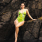 The Mermaid Swimsuit in Electric Tide