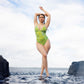 The Mermaid Swimsuit in Electric Tide