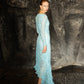 The Butterfly Dress in Blue Lace