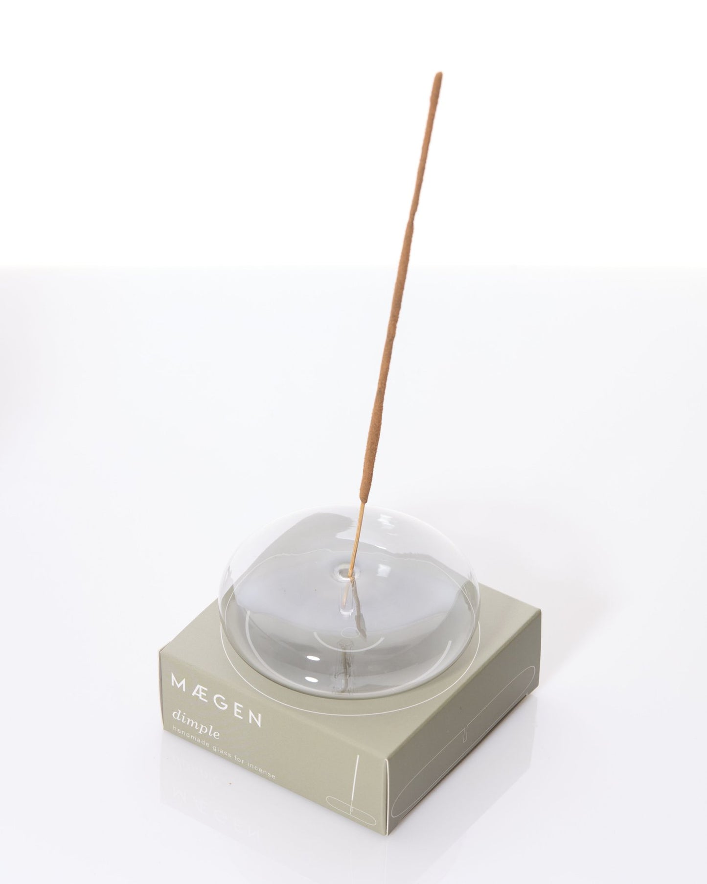 Dimple Incense Holder Grey