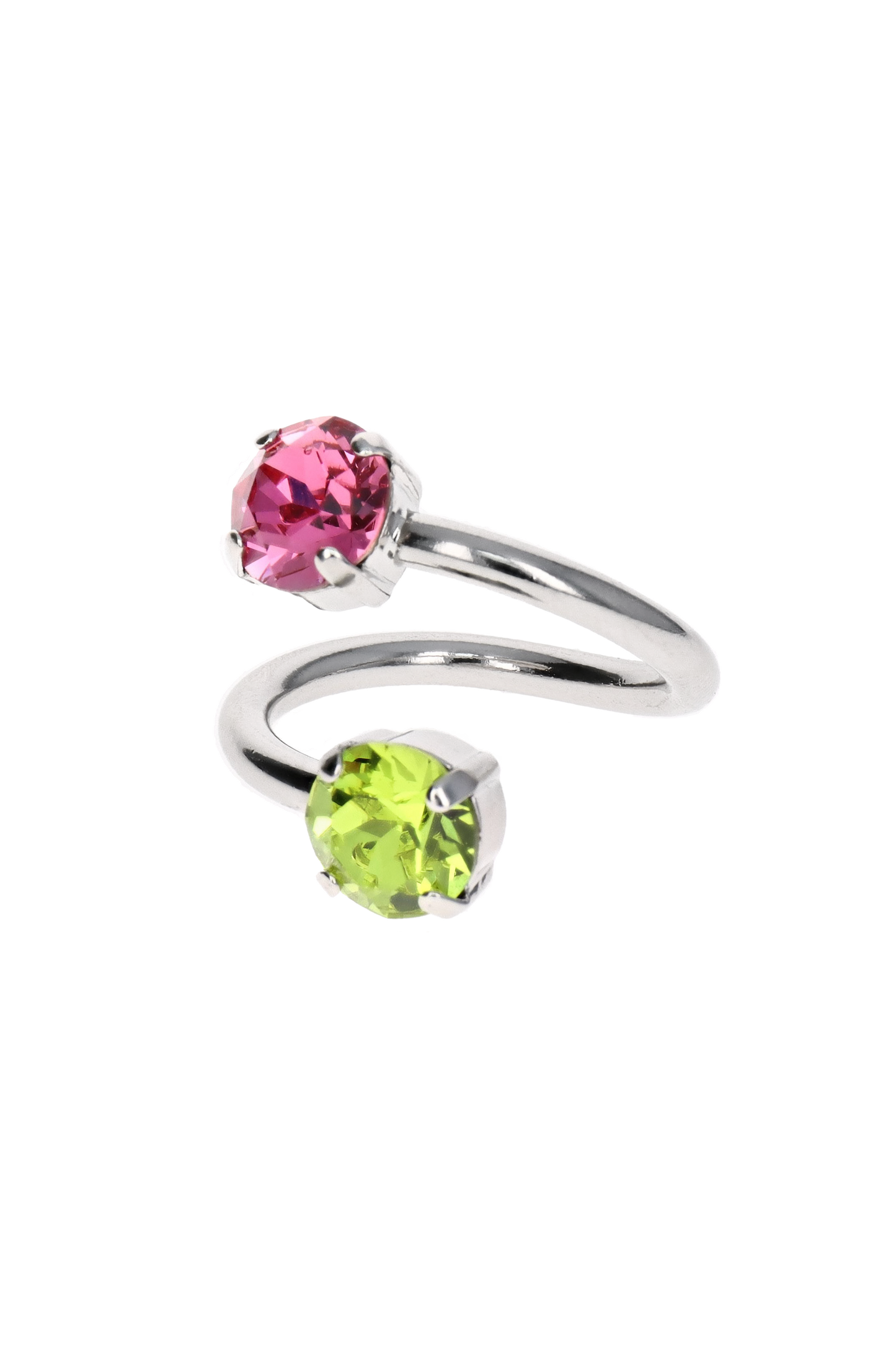 Chris Ring Pink and Green