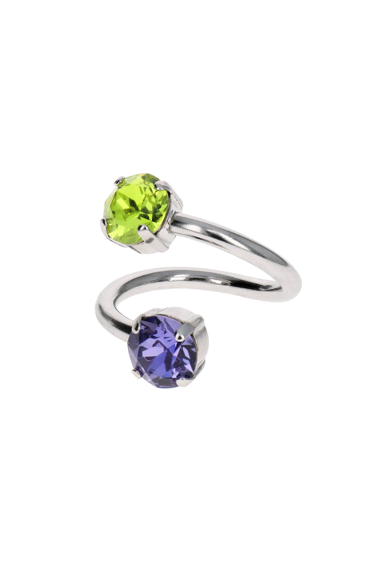 Chris Ring Purple and Green